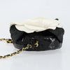 Secondhand Chanel Vintage Camellia Round Evening Bag Lambskin and