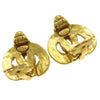 Secondhand Chanel Vintage CC Heart Clip-On Earrings