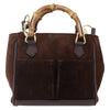 Secondhand Gucci Vintage Bamboo Front Pocket Tote