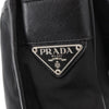 Secondhand Prada Logo Flap Messenger Bag Tessuto