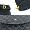 Secondhand Chanel CC Logo Micro Matelasse Shoulder Bag Pouch