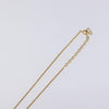 Secondhand Christian Dior CD Pendant Necklace Gold-plated