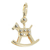 Secondhand Cartier Rocking Horse Charm Pendant 18K Yellow