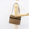 Christian Dior Vintage Trotter Shoulder Bag Canvas