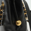Secondhand Chanel Vintage CC Logo Chain Tote Caviar