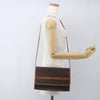 Secondhand Celine Vintage Macadam Shoulder Bag Canvas and
