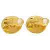 Secondhand Chanel CC Round Earrings