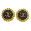 Secondhand Chanel CC Round Earrings
