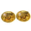 Secondhand Chanel CC Round Earrings