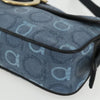 Salvatore Ferragamo Gancini Shoulder Bag Canvas