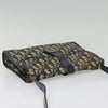 Christian Dior Vintage Flap Crossbody Bag Canvas