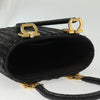 Secondhand Salvatore Ferragamo Top Flap Gancini Shoulder Bag Top handle Gancini Rotin