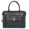 Secondhand Chanel Vintage Front Pocket Tote Caviar