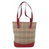 Secondhand Burberry Nova Check Tote canvas check pattern