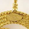 Secondhand Chanel Vintage CC Round Cut-Out Pendant Necklace