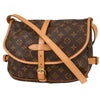 Louis Vuitton Saumur Handbag Monogram Canvas