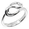 Secondhand Tiffany & Co. Elsa Peretti Open wave ring Silver 925
