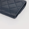 Secondhand Chanel CC Gusset Classic Flap Wallet Quilted