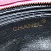 Chanel Vintage Diamond CC Camera Bag Quilted Suede
