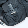 Secondhand Prada Double Pocket Shoulder Bag Tessuto