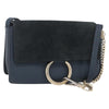 Chloe Faye Shoulder Bag Leather and Suede