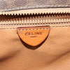 Secondhand Celine Vintage Macadam Circle Logo Shoulder Bag Canvas and