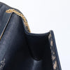 Christian Dior Vintage CD Chain Flap Shoulder Bag Diorissimo Canvas