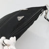 Secondhand Prada Front Pocket Messenger Bag Tessuto