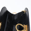Salvatore Ferragamo Vintage Gancini Chain Shoulder Bag Leather