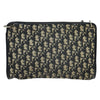 Christian Dior Vintage Trotter Shoulder Bag Canvas