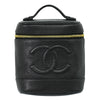 Chanel Vintage Timeless Cosmetic Case Caviar