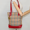 Secondhand Burberry Nova Check Tote canvas check pattern