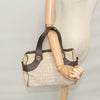Secondhand Bvlgari Logomania Handbag Beige Canvas Bags