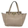 Secondhand Valentino Garavani Rockstud Tote Pebbled