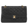 Secondhand Chanel Vintage Two Tone CC Flap Bag Quilted