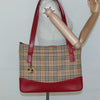 Secondhand Burberry Nova Check Tote canvas check pattern
