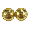 Secondhand Chanel CC Round Earrings