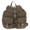 Secondhand Prada Vela Double Front Pocket Backpack Tessuto with Saffiano