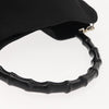 Gucci Vintage Bamboo Handle Open Hobo Nylon