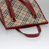 Secondhand Burberry Nova Check Tote Canvas and