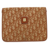 Christian Dior Vintage Trotter Shoulder Bag Canvas
