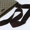 Gucci Zip Top Messenger Bag GG Coated Canvas