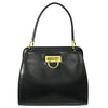 Secondhand Celine Gancini Handbag Black Leather Bags