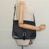 Burberry Flap Shoulder Bag Leather