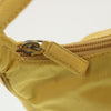 Secondhand Prada Hobo Tessuto Yellow Nylon Accessories