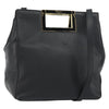Salvatore Ferragamo Gancini Shoulder Bag Leather