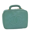 Secondhand Chanel Vintage Timeless Zip Around Vanity Case Caviar