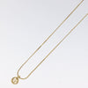 Secondhand Christian Dior CD Pendant Necklace Gold-plated