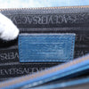 Secondhand Versace Vintage Handbag Blue Leather Bags