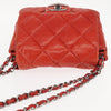 Chanel CC Triple Chain Full Flap Bag Quilted Lambskin